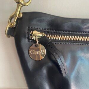 BNWT Clare V black Grande Fanny